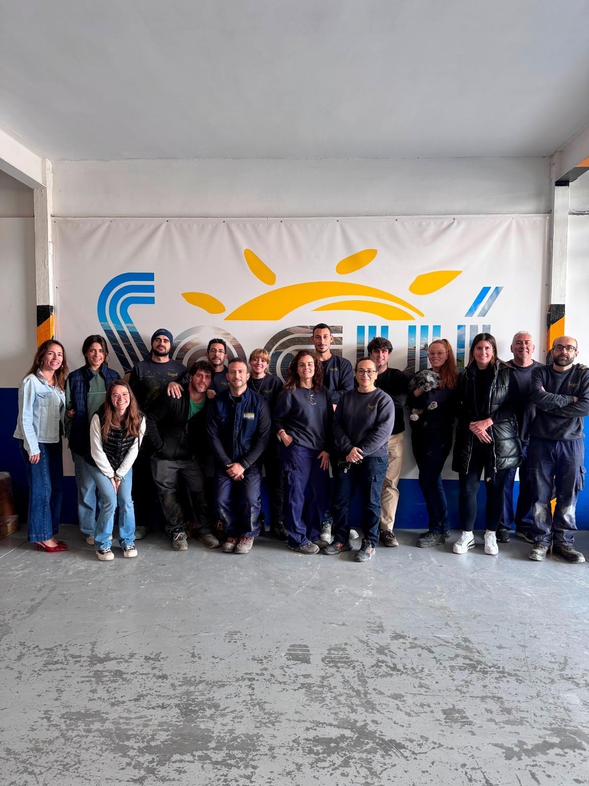 Imagen del equipo que forma Industrias Seguí actualmente.