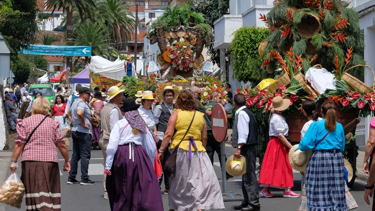 Bautizo de alcaldes en Teror