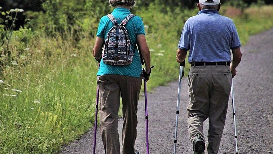 Dos pensionistes d&#039;excursió