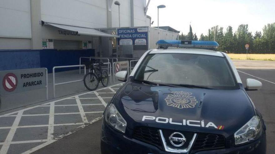 Detenidos los autores del robo en el estadio de fútbol del Alcoraz