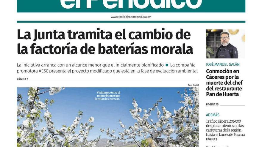 Consulta la portada correspondiente al día 28 de marzo de 2026