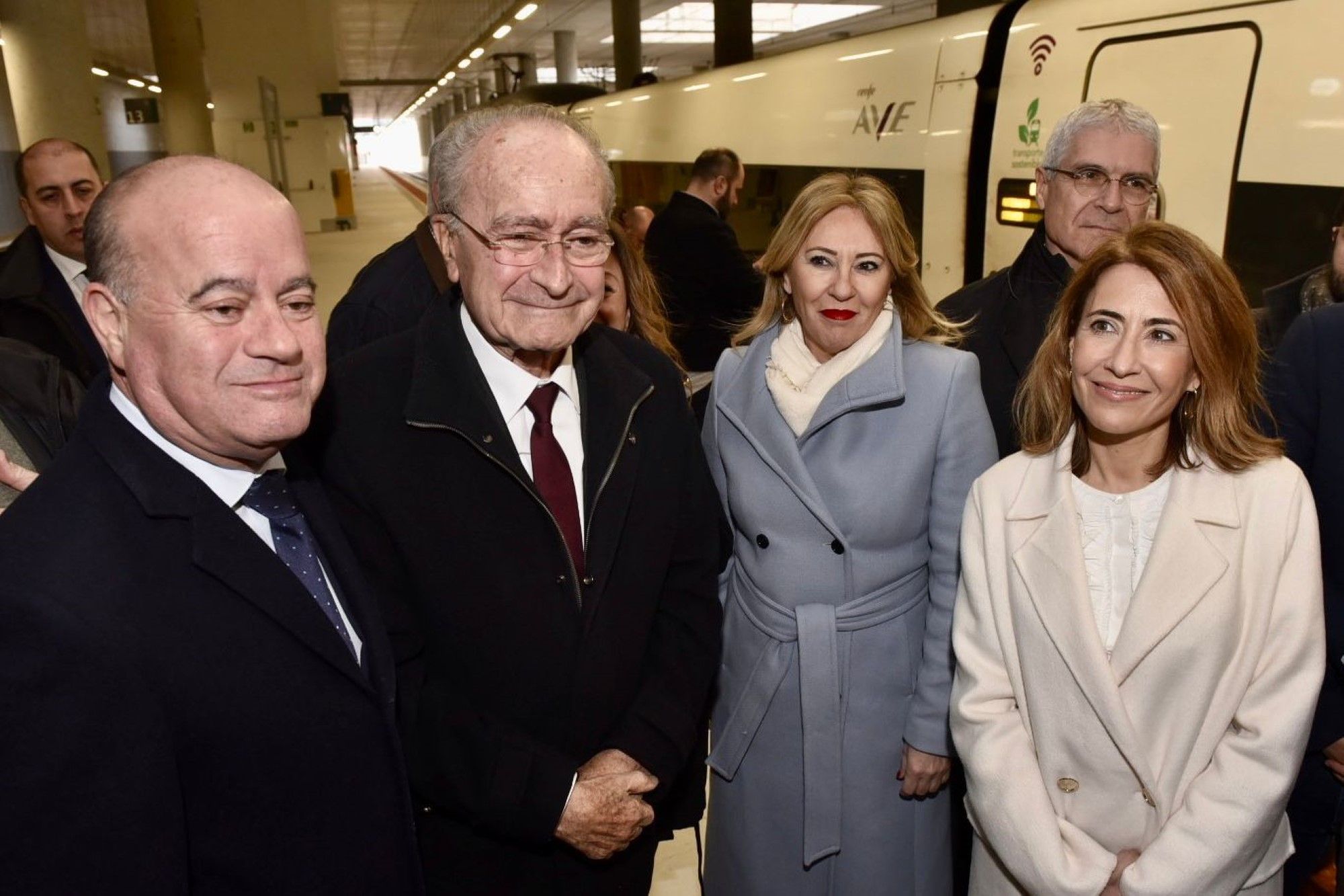 Inauguración de la estación del AVE de Antequera