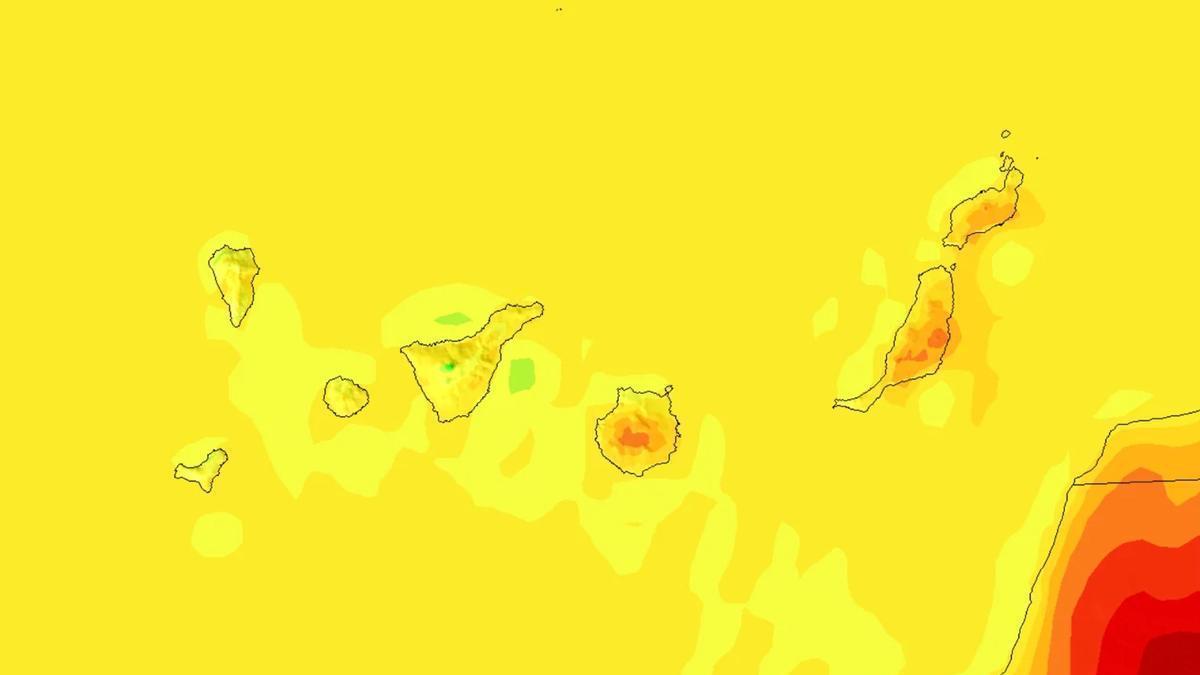 Predicción del tiempo en Canarias del 4 al 9 de julio