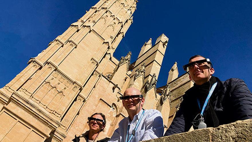 Ist das die Zukunft? Frank Feldmeier ?(MZ), Chris Carmichael, Michael Röll (v. li.).