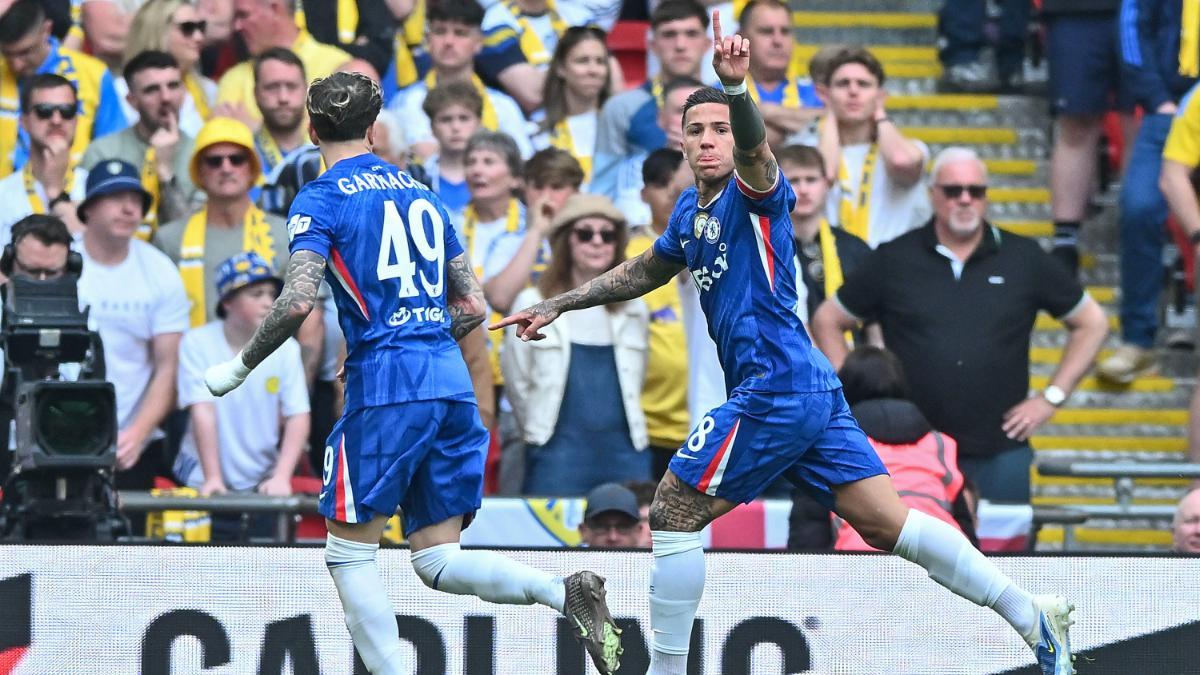Enzo y Robert Sánchez envían al Chelsea a la final de la FA Cup
