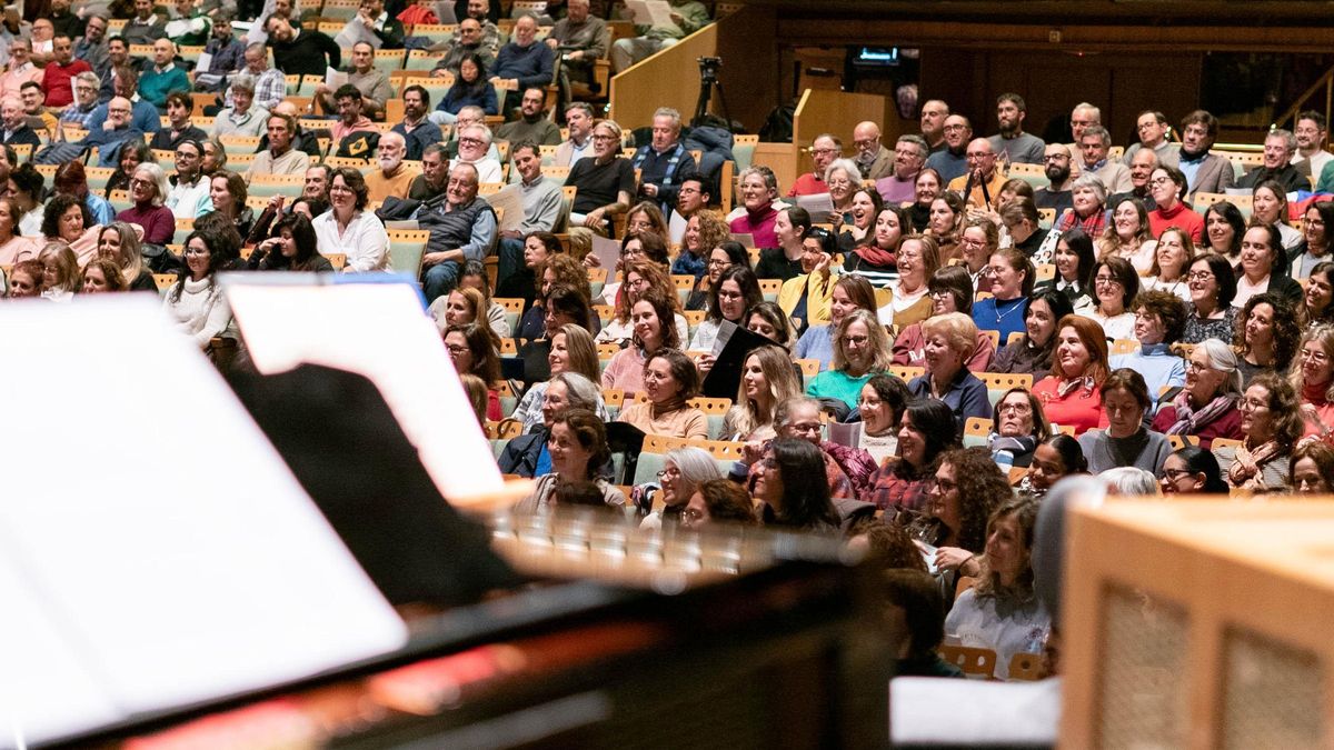 Vídeo | La ROSS ensaya la Novena Sinfonía de Beethoven, versión participativa