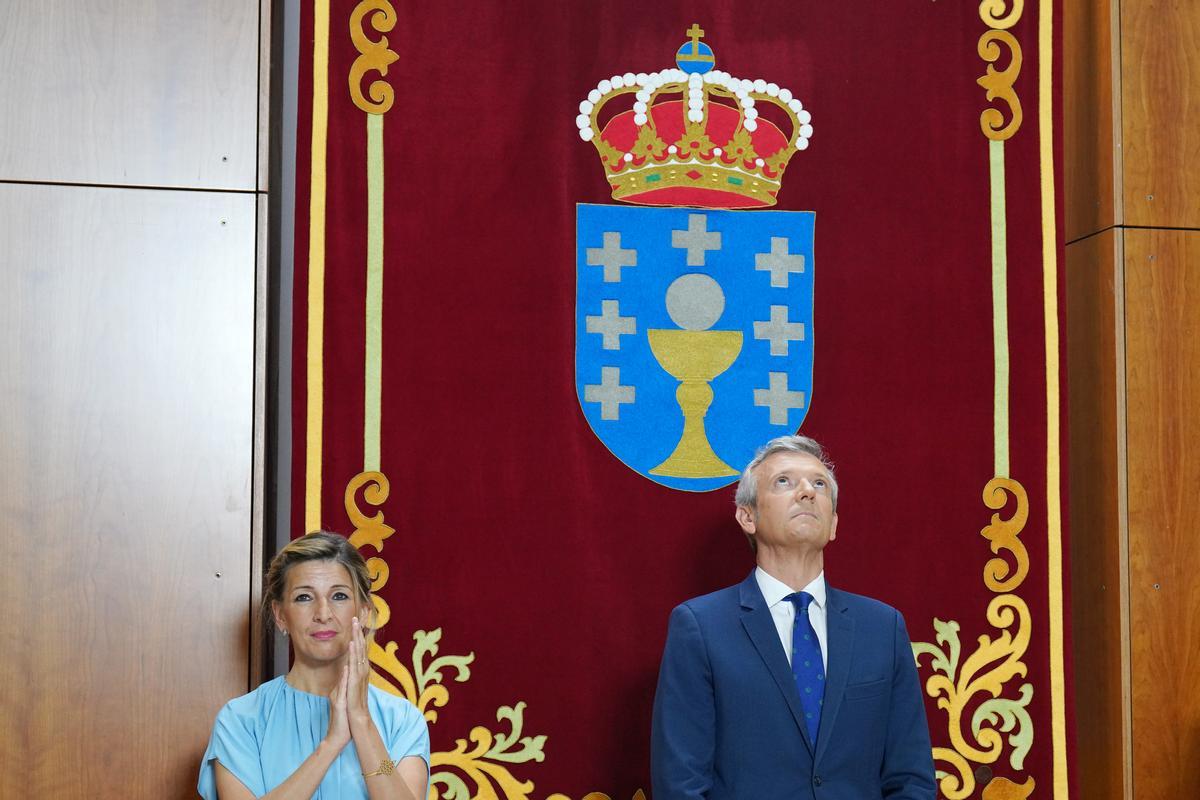 Así fue la toma de posesión de Alfonso Rueda como presidente de la Xunta