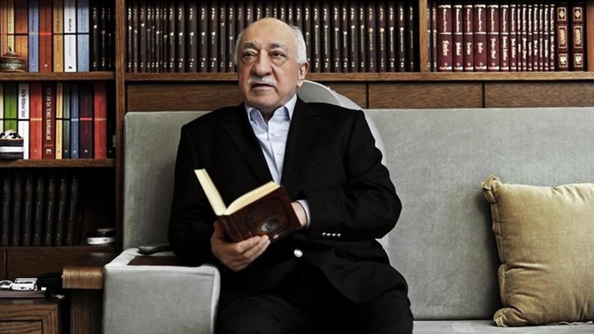 Fethullah Gulen, clérigo turco y bestia negra de Recep Tayyip Erdogan, en su casa de Pensilvania.