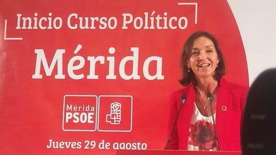 Maroto defiende en Mérida que el PSOE quiere gobierno, no elecciones