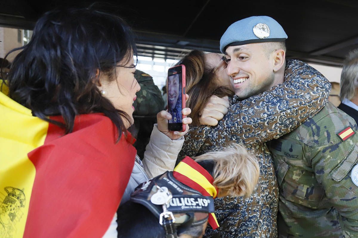 El último contingente de la Brigada Guzmán el Bueno ya está en Córdoba