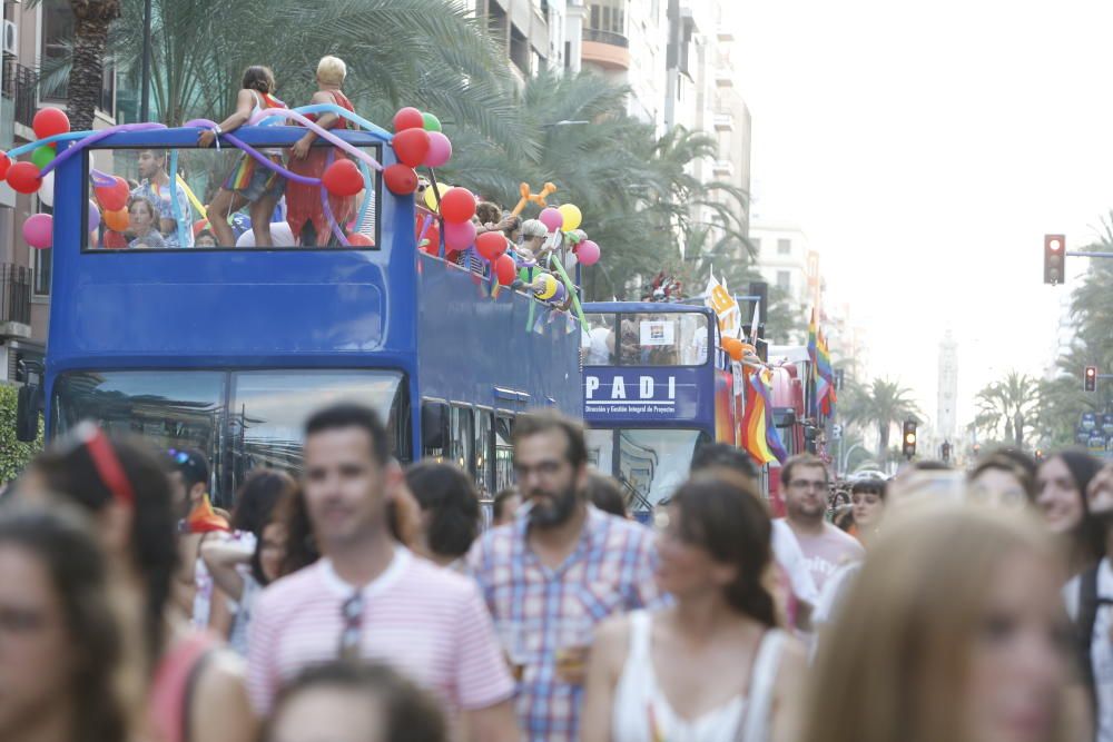 Manifestación del Orgullo en Alicante 2018