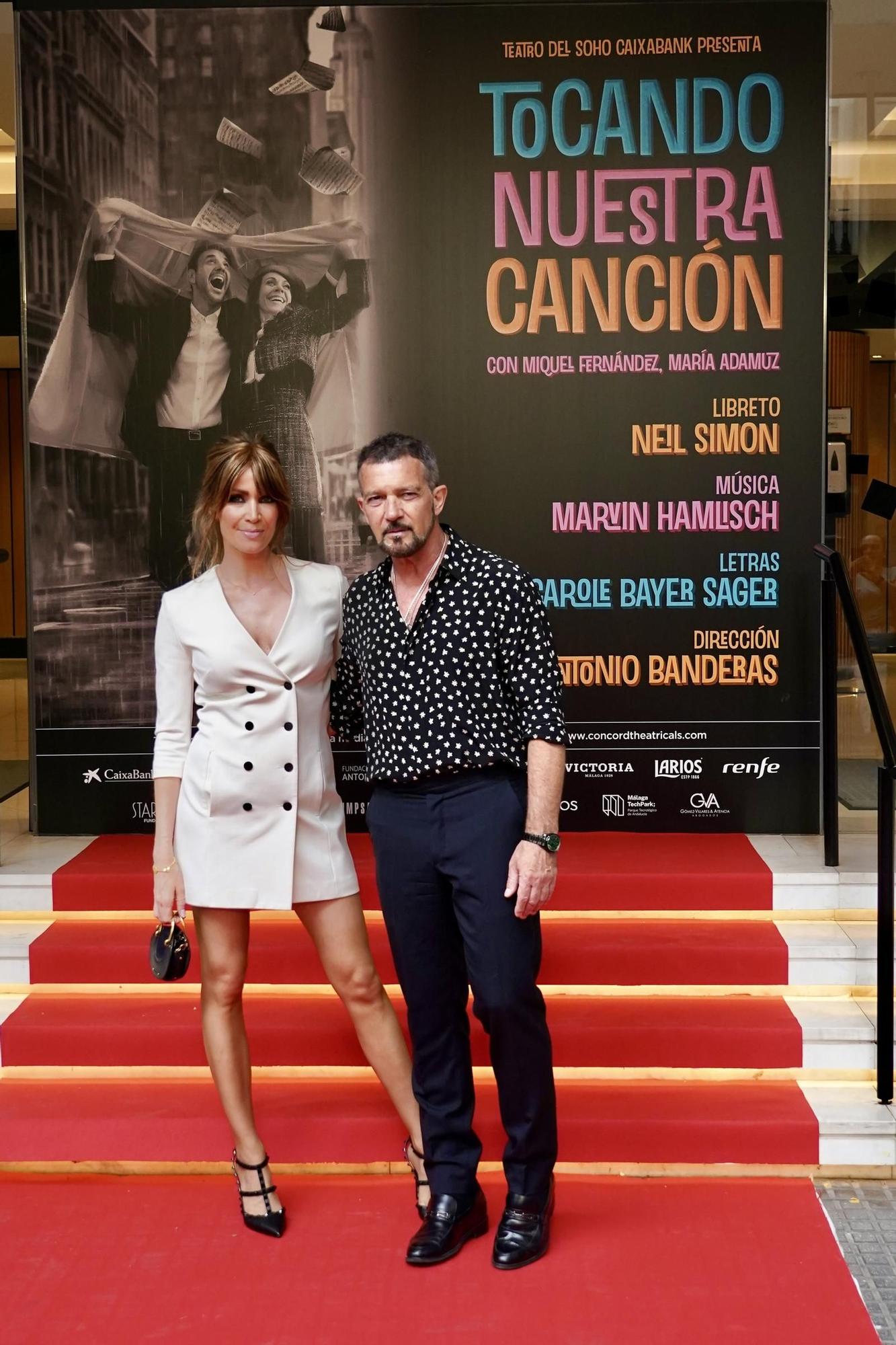 Estreno del musical 'Tocando nuestra canción' de Antonio Banderas