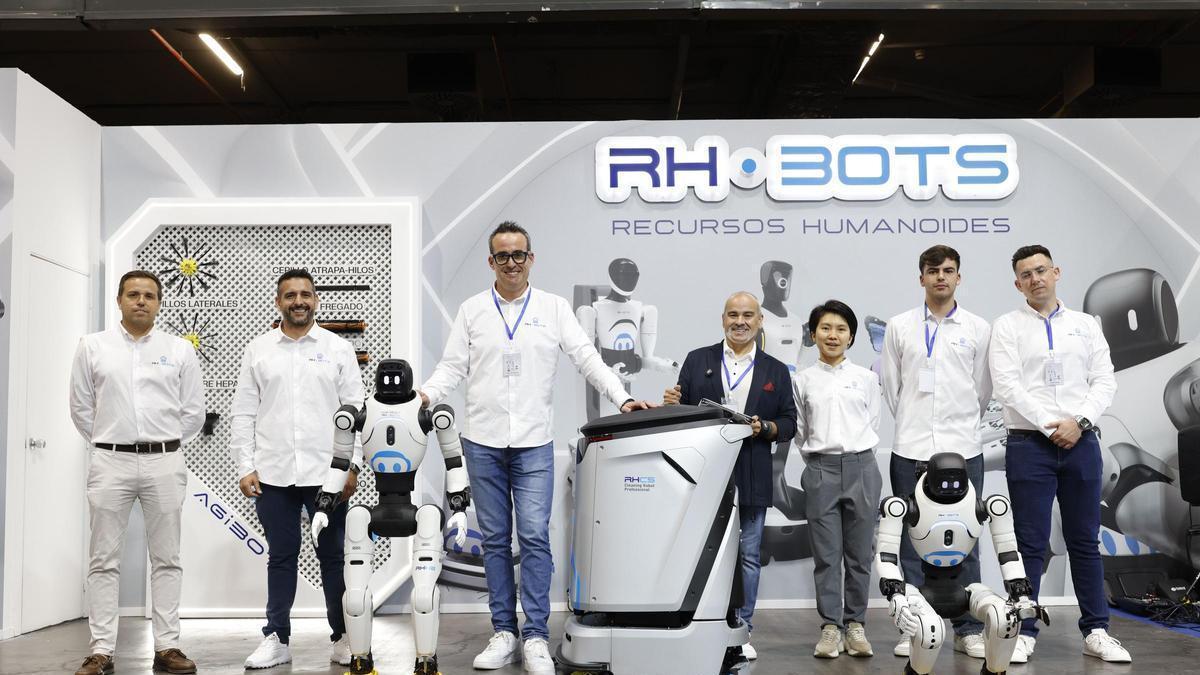 RH BOTS ha presentado los nuevos humanoides en València.