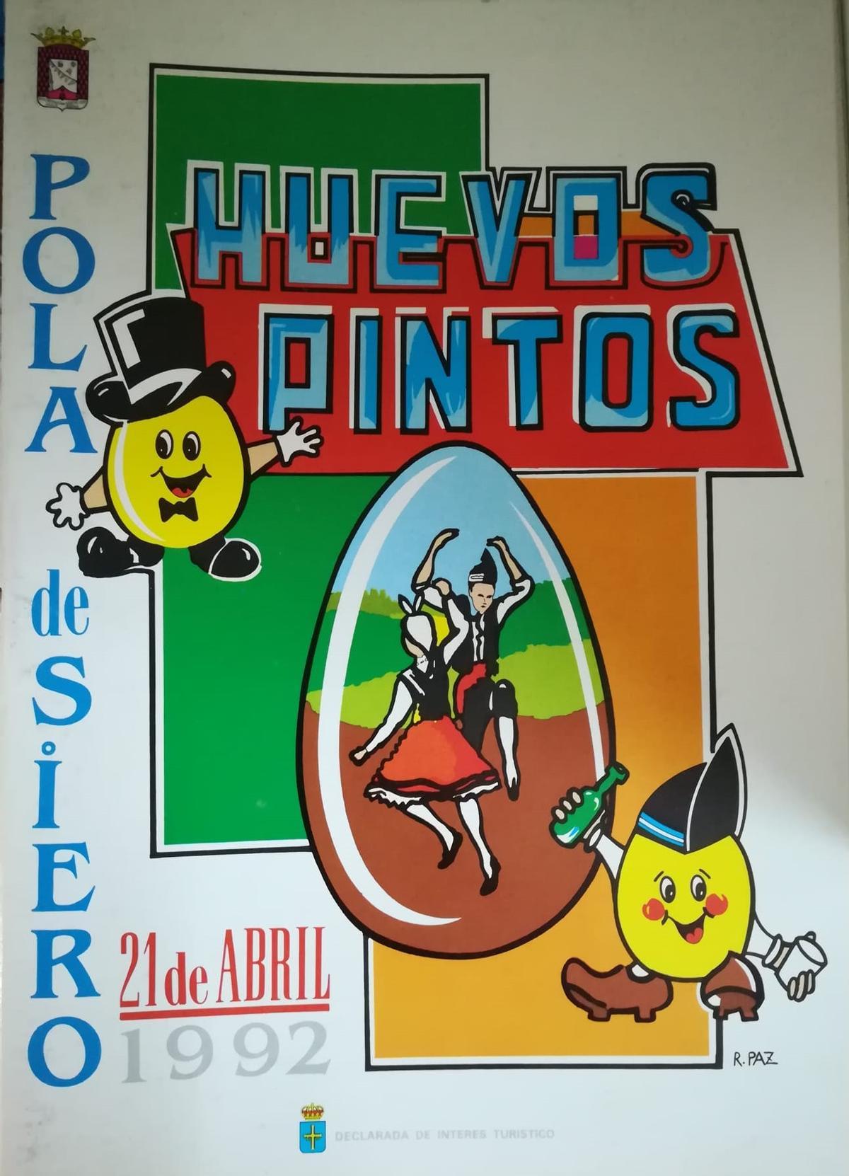 Los carteles de Güevos Pintos: así se dibujó la tradición polesa a lo largo de los años Los carteles de Güevos Pintos: así se dibujó la tradición polesa a lo largo de los años