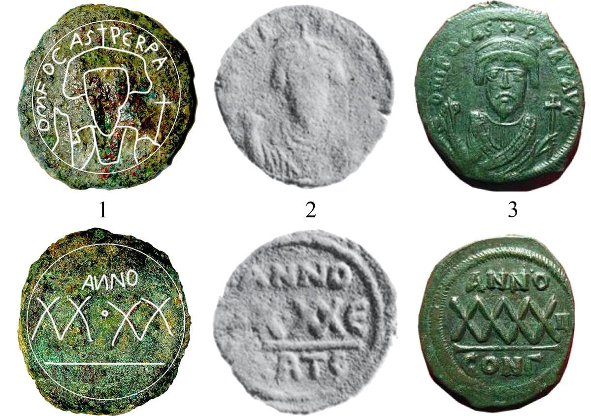Trobada a Ceuta una moneda de coure del segle VII
