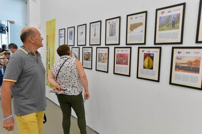 23-07-2019 LAS PALMAS DE GRAN CANARIA. Inauguración exposición del Festival de Folclore de Ingenio, en el Rectorado de la ULPGC  | 23/07/2019 | Fotógrafo: Andrés Cruz