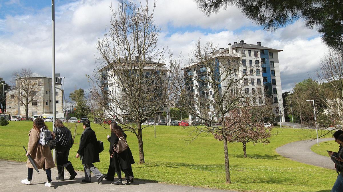Terreno del campus sur en el que se ubicará el nuevo edificio.