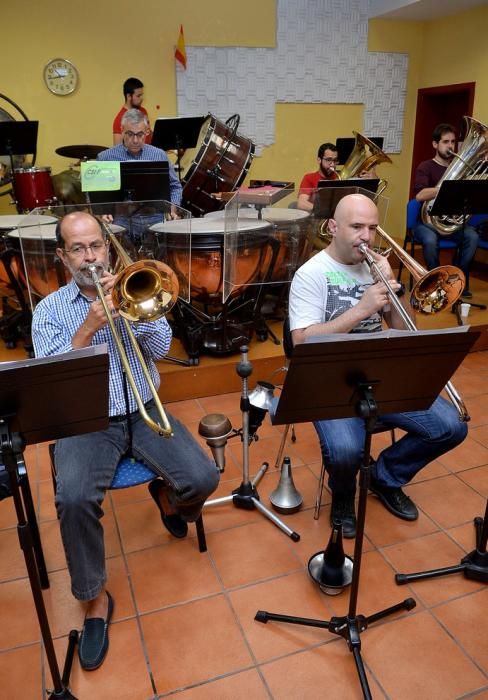 BANDA MUNICIPAL ENSAYO HOMENAJE FALLECIDO