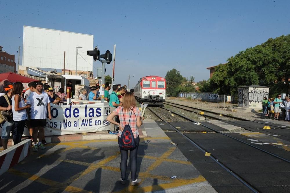 Romería de la Virgen de la Fuensanta: Paso por San