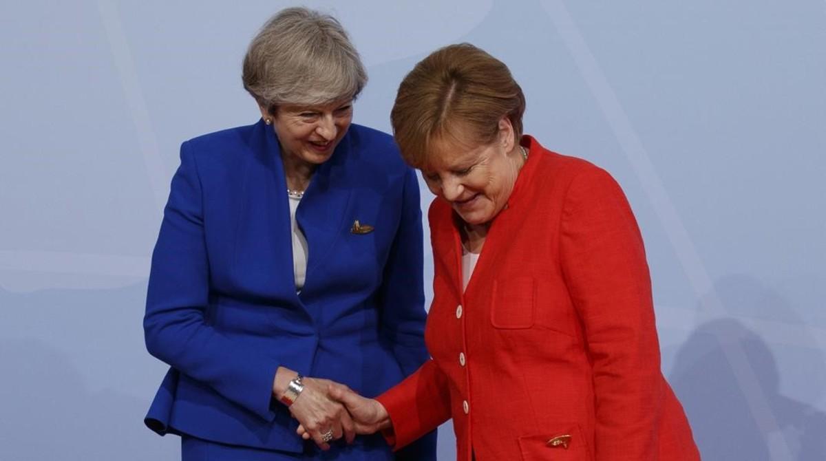 jgblanco39204735 british prime minister theresa may is greeted by german chan170707111725