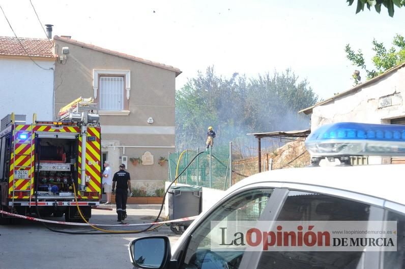 Incendio en Puebla de Soto