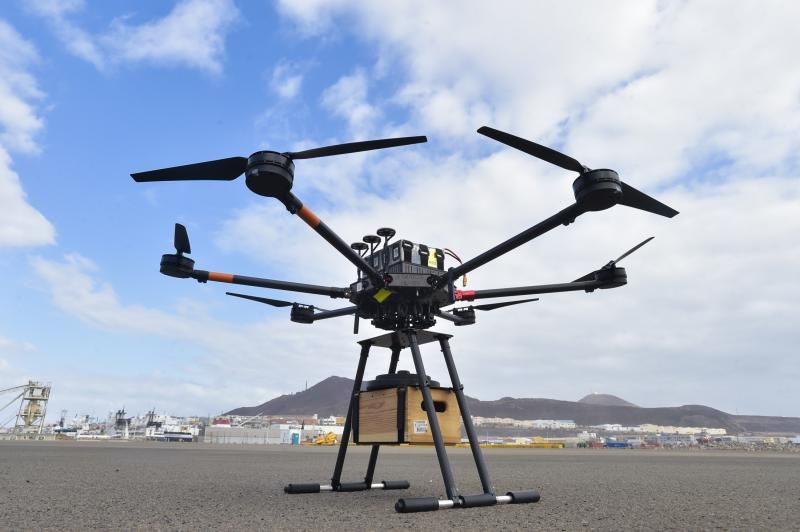 Drones para uso portuario