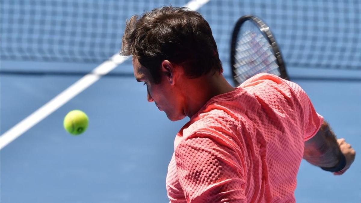 Roger Federer en el torneo de Melbourne