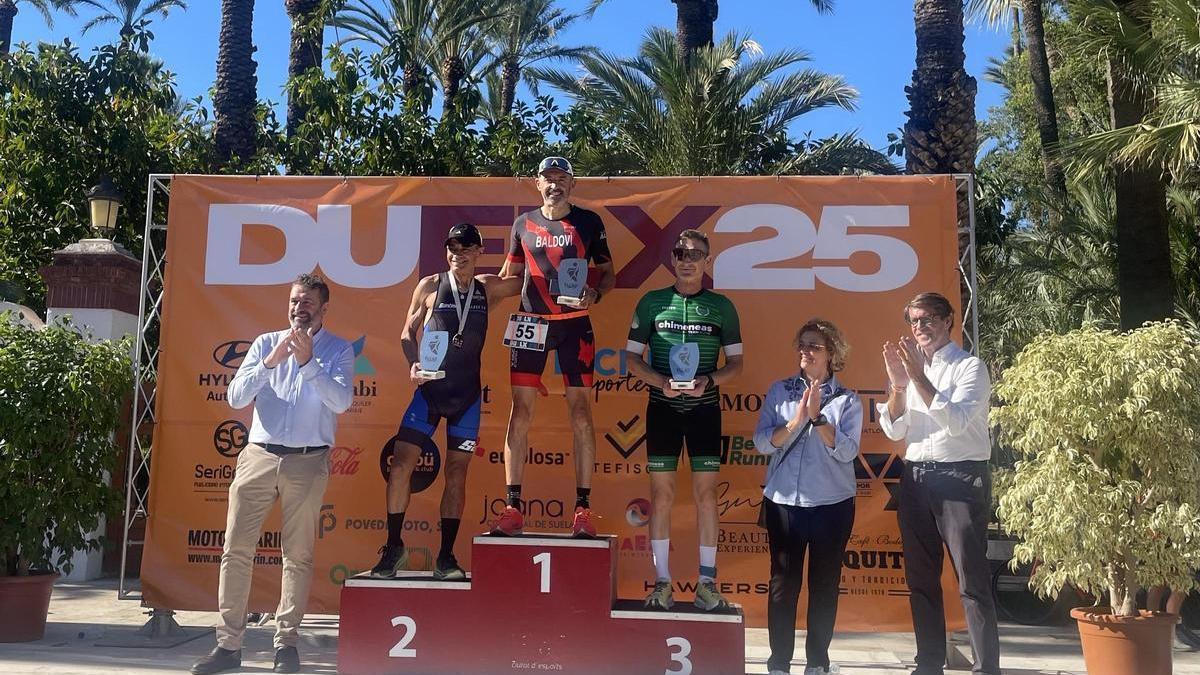 Iván Valencia subió en Elx a lo más alto del podio.