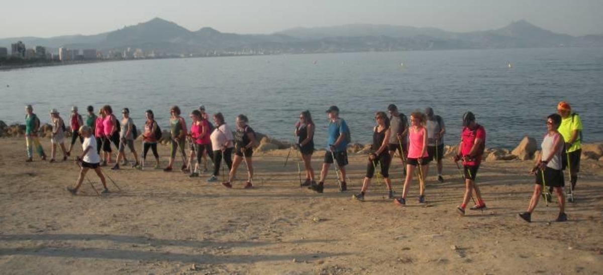 Marcha nórdica, deporte  y naturaleza