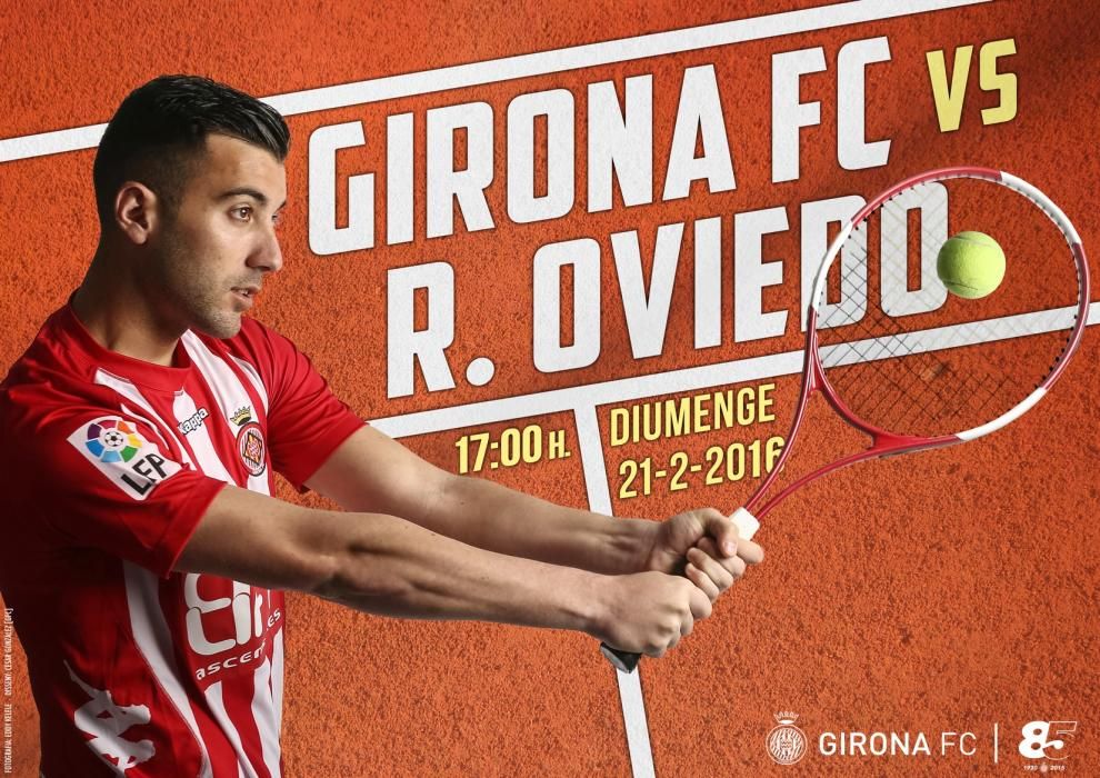 Tots els pòsters promocionals del Girona FC