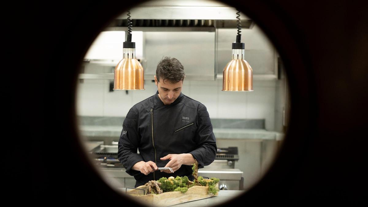 Fran López, en la cocina de Villa Retiro.