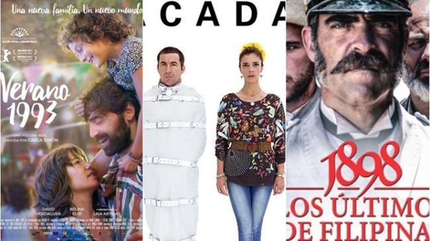 Las películas preseleccionadas para representar a España en los Oscar