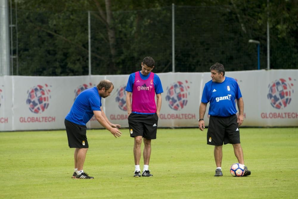 Entrenamiento del Real Oviedo