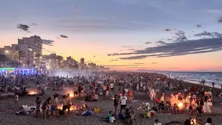 ¿Se pueden hacer hogueras en San Juan en la playa de Gandia?