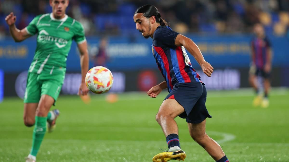 Txus Alba, futbolista del Barça Atlètic