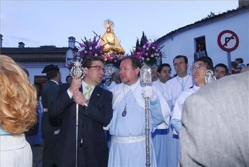 La bajada de la patrona de Cáceres