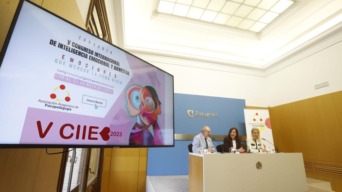 Planas, Fernández y Rodríguez, este martes en la presentación del congreso.