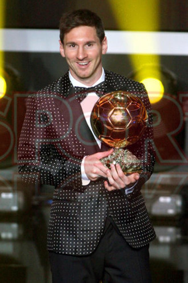 BALÓN DE ORO 2012