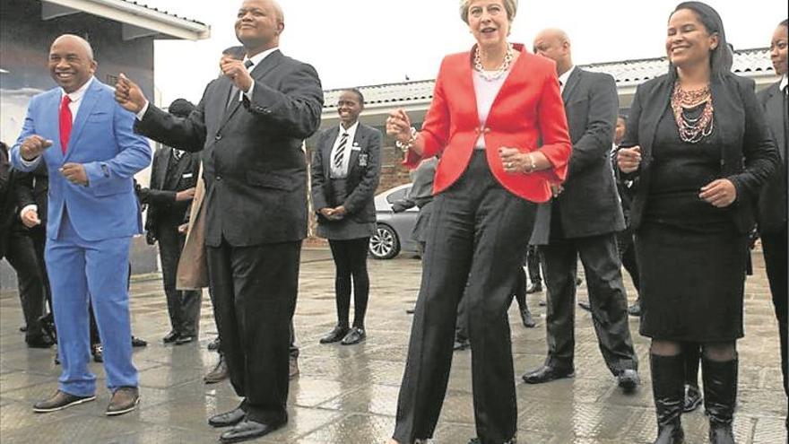 El lado bailongo de Theresa May