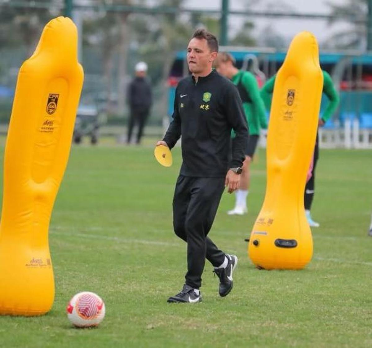 Rami Amarelle, durante un entrenamiento