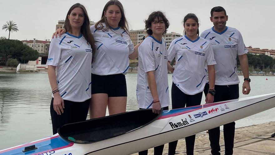Resultados del piragüismo zamorano en el Campeonato de España de Invierno de Sevilla: Doble podio en K-1 sénior femenino