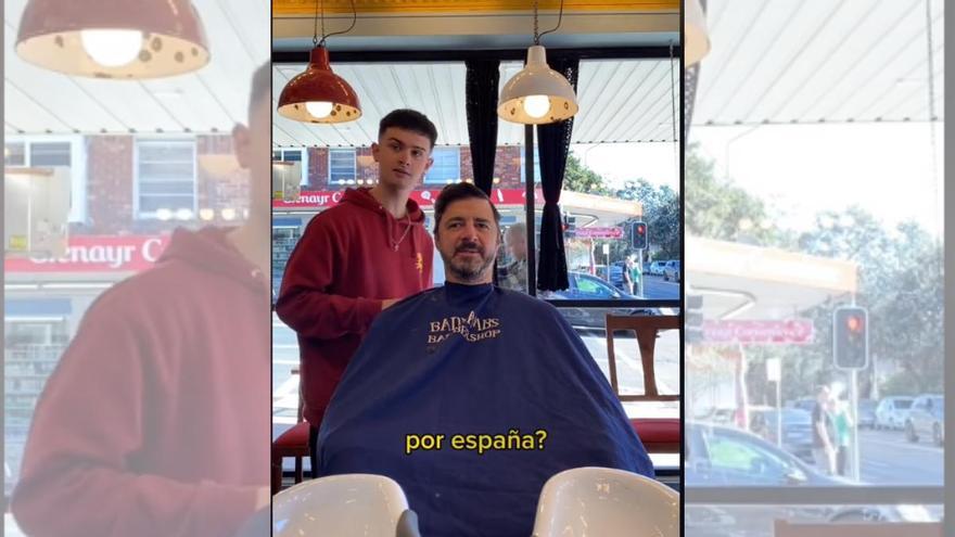 Un peluquero zaragozano emigrado en Australia &#039;raja&#039; de su ciudad natal: &quot;No viaja nadie, es muy normal&quot;