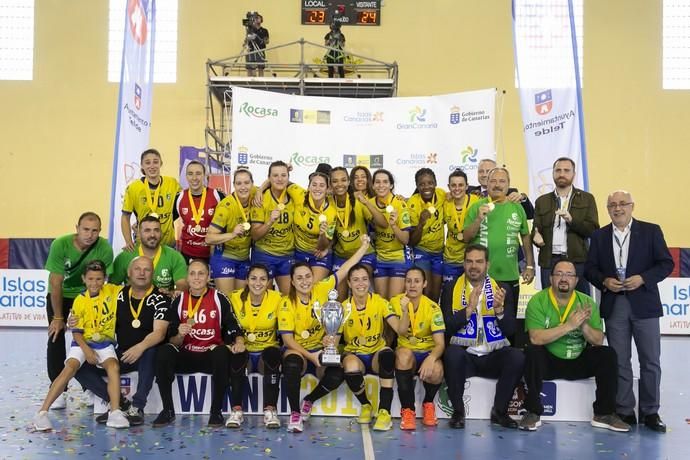 12.05.19. Telde, Gran Canaria. Balonmano femenino temporada 2018-19. Rocasa Gran Canaria-Pogon Szczcin. Final EHF Challenge Cup. Pabellón Rita Hernández . Foto Quique Curbelo  | 12/05/2019 | Fotógrafo: Quique Curbelo