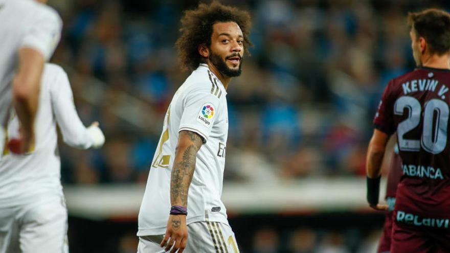 El jugador del Reial Madrid, Marcelo