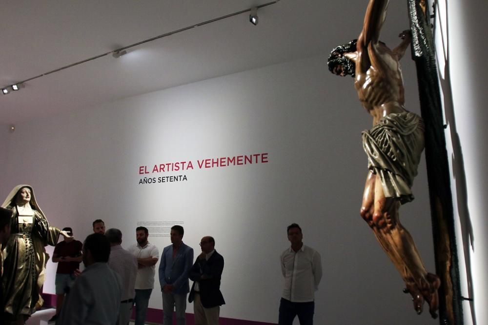 Exposición de Buiza organizada por el Cautivo en Ars Málaga.