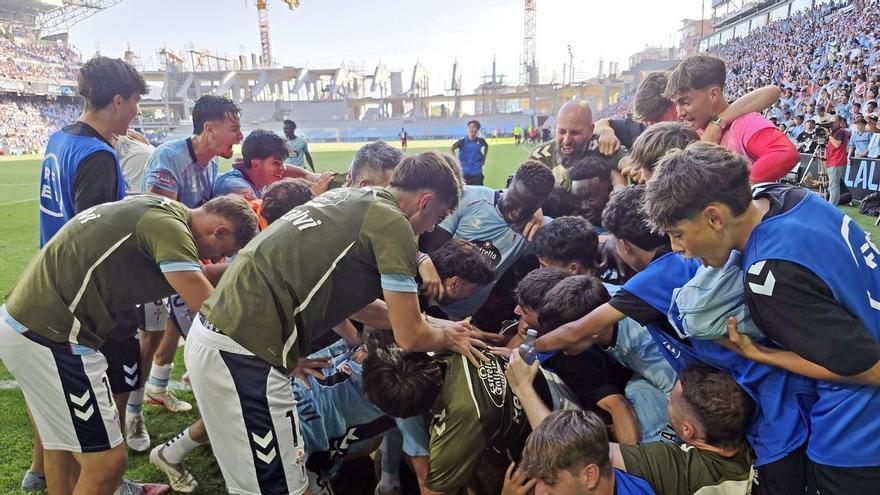 El Celta Fortuna-Ponferradina, en imágenes