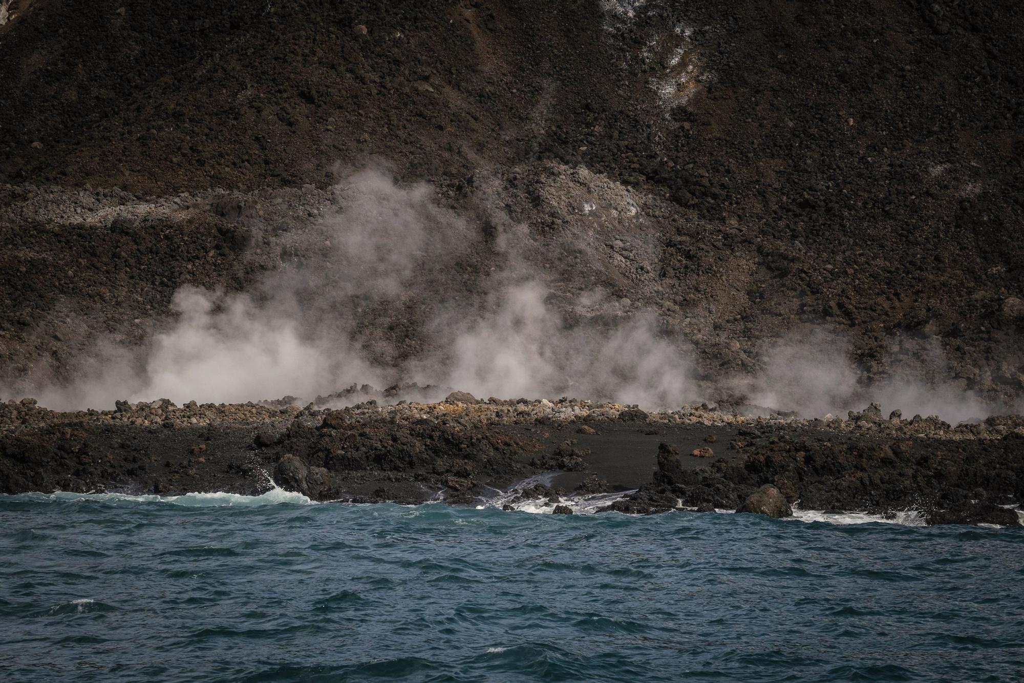 Visita a las zonas afectadas por el volcán de La Palma (18/21/2021)