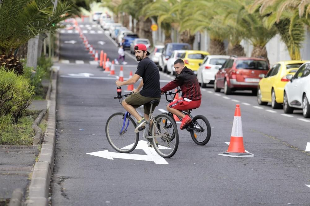 Cortes de carriles para facilitar paseos