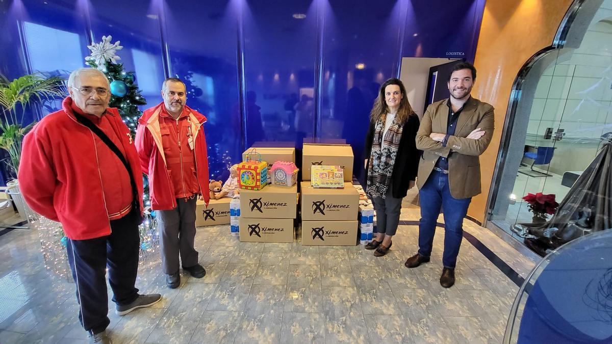 Ximenez Group entrega 350 kilos de alimentos a Cruz Roja en su segunda campaña solidaria.