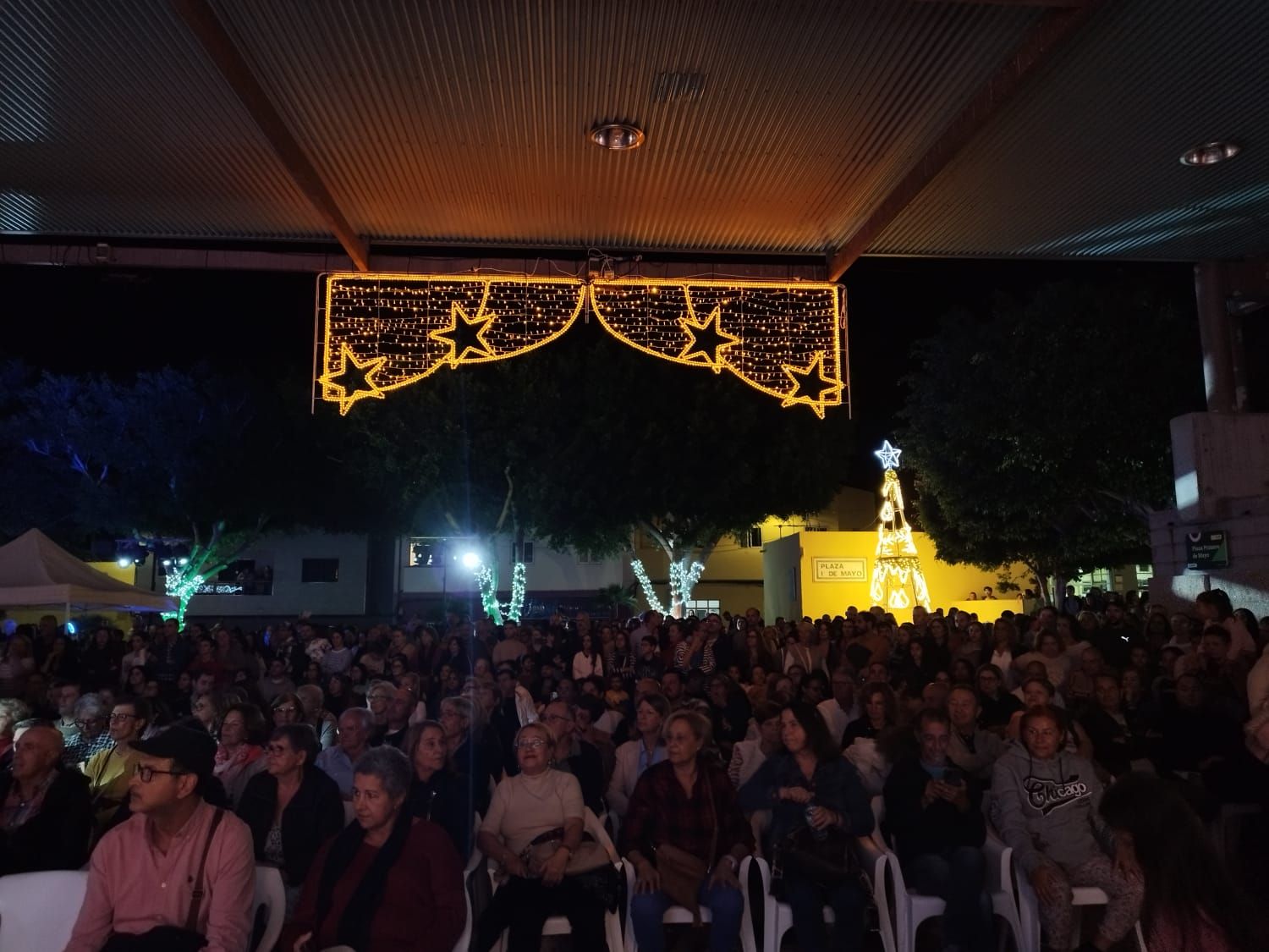 Agüimes enciende sus luces de Navidad